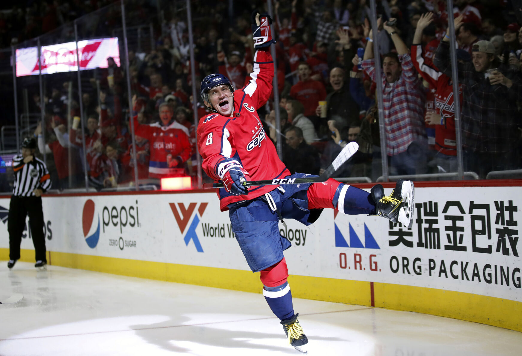 Ovechkin Chasing Gretzky Hockey